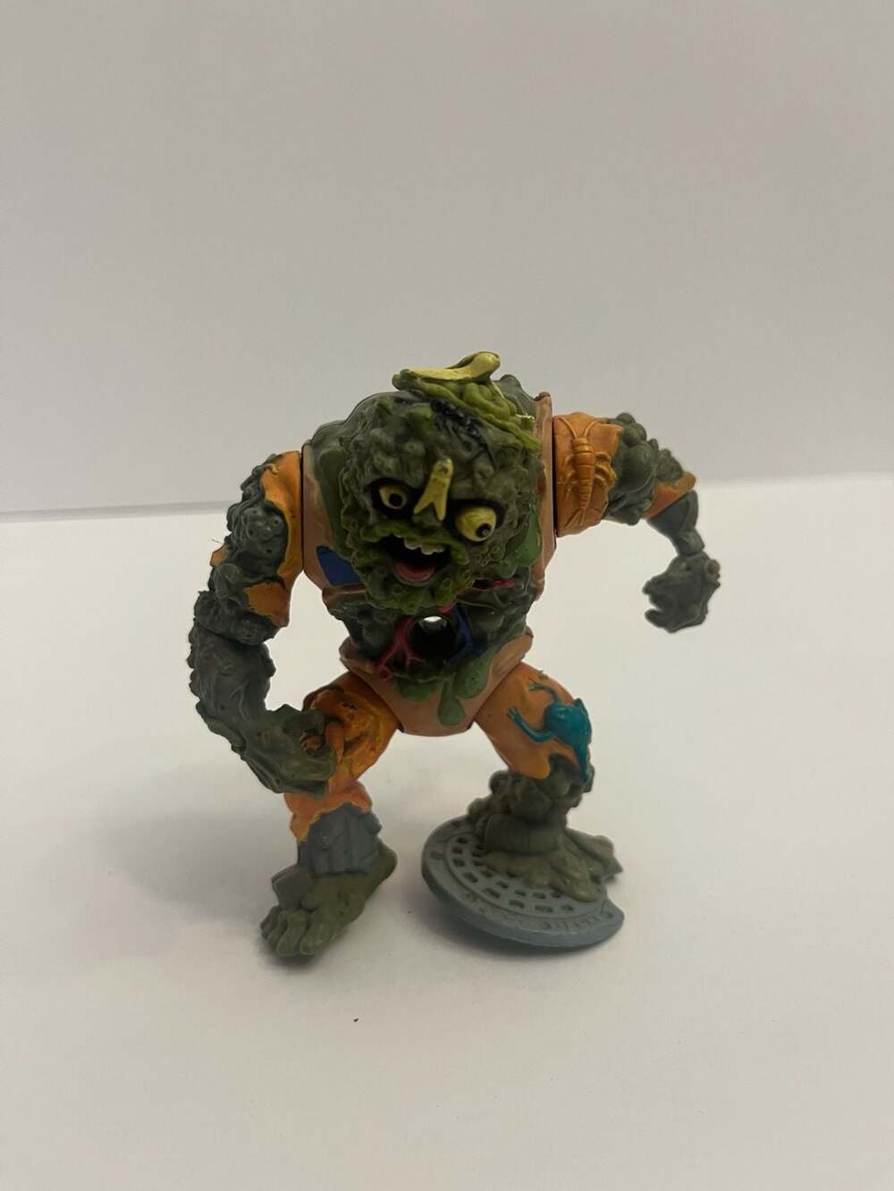 Vintage 1990 Playmates TMNT Muckman Action Figure